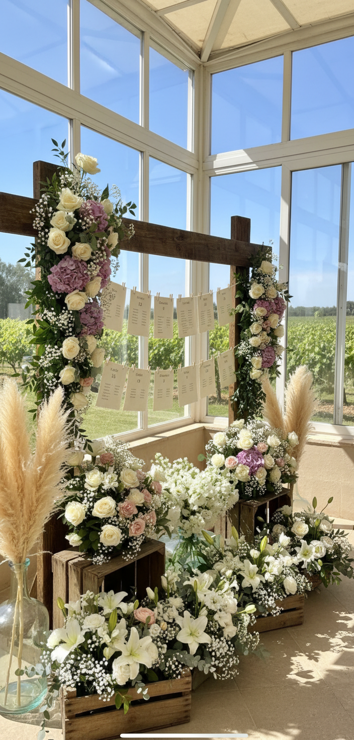 Seating plan colgante