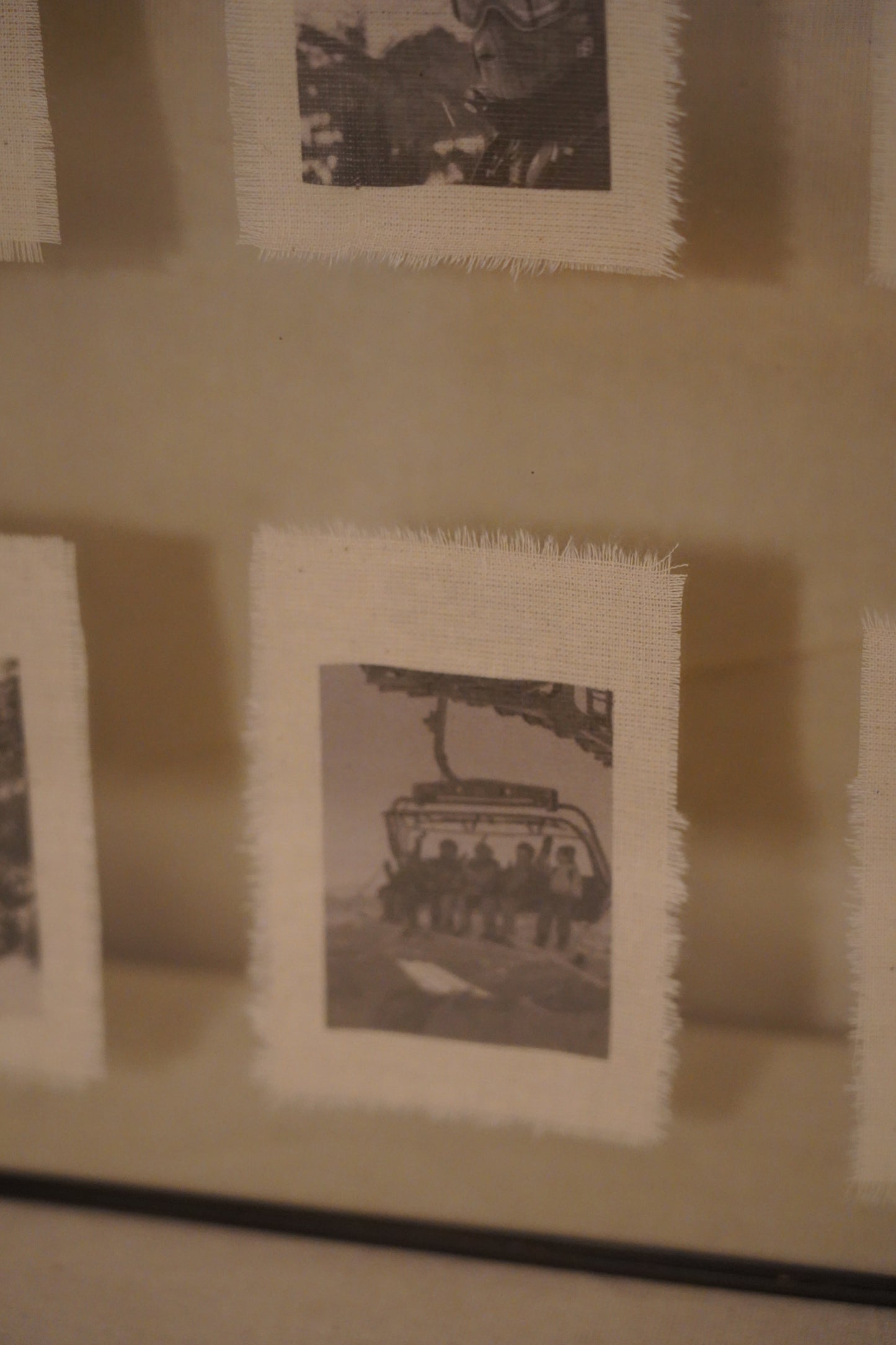 9 revelados en marco de cristal