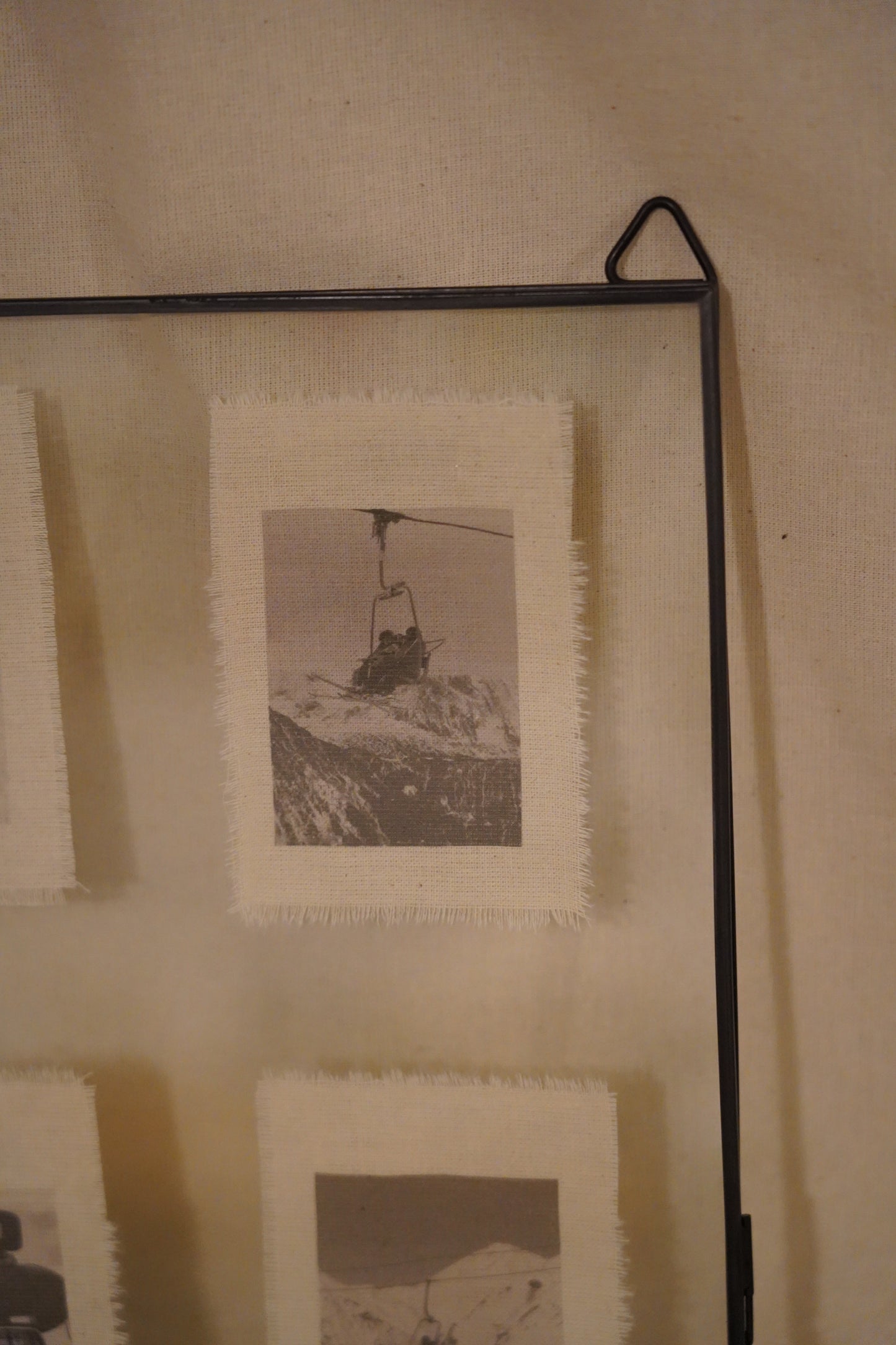 9 revelados en marco de cristal