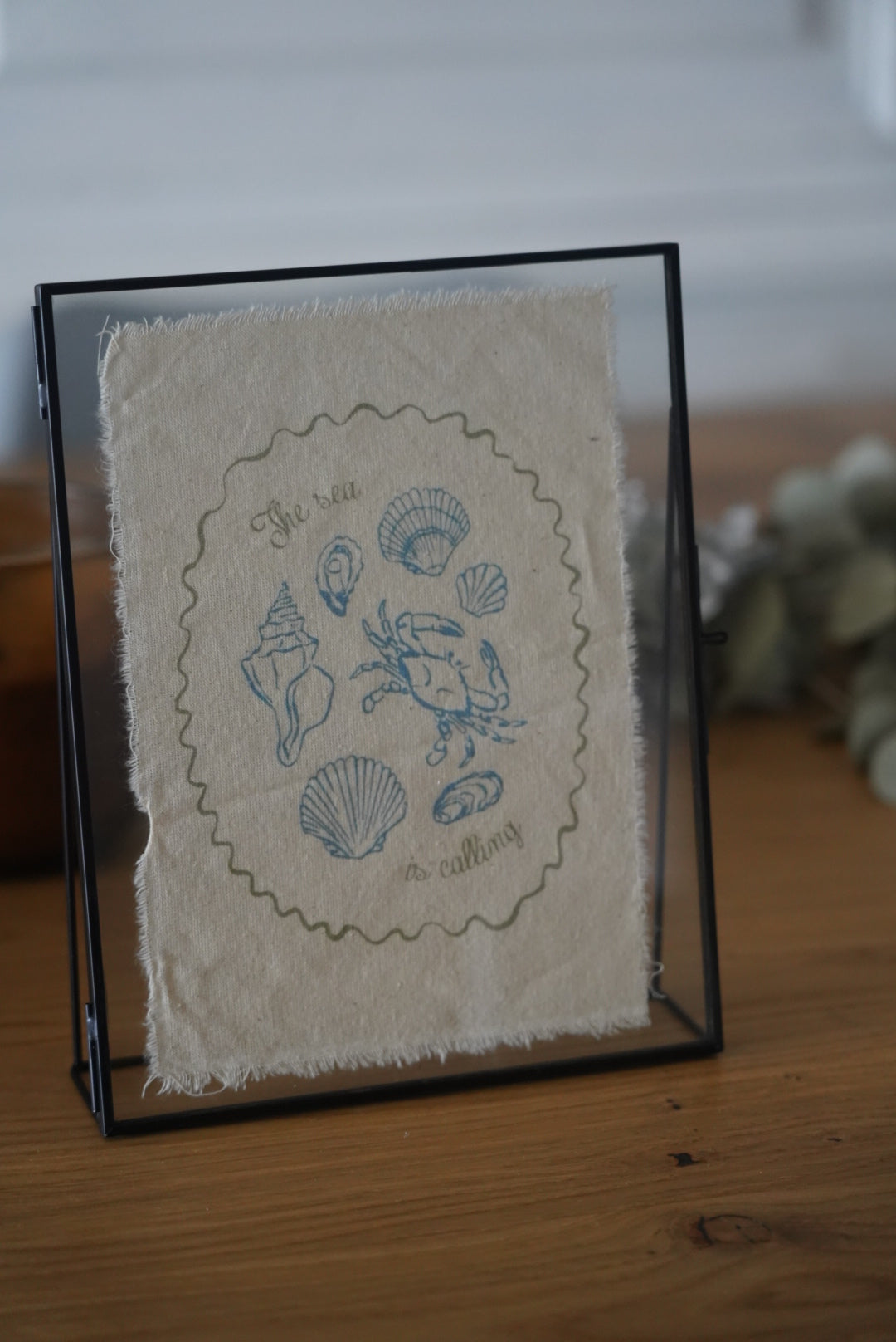 Marco de cristal negro A5