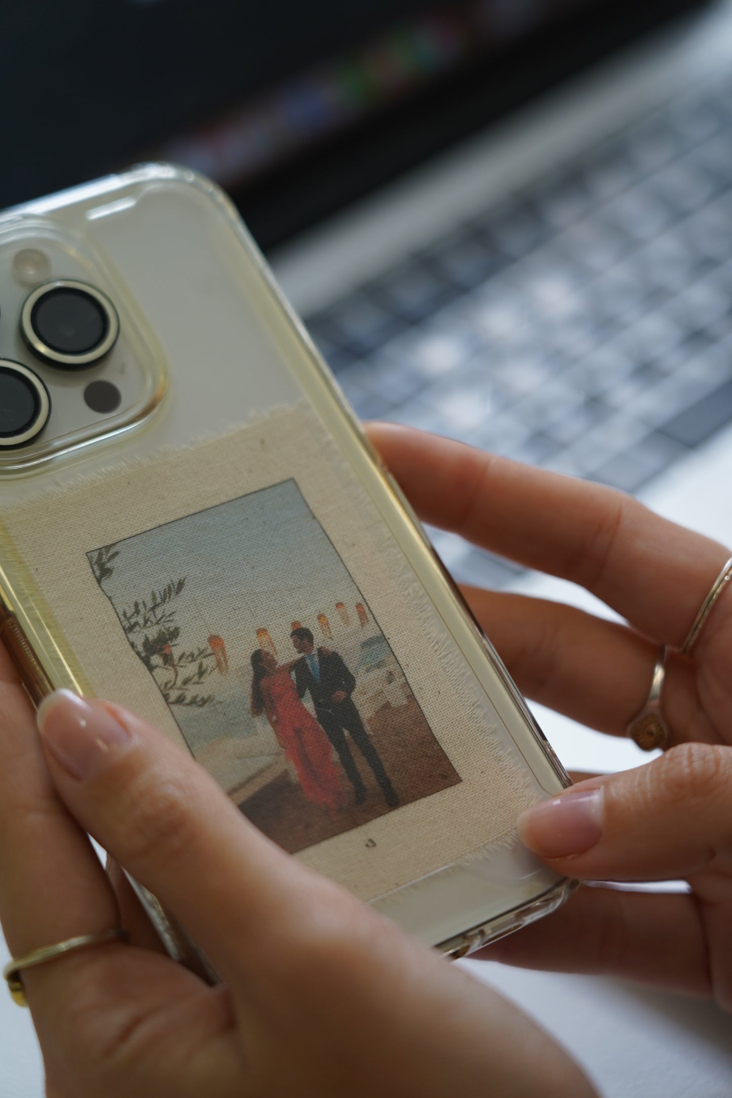 Revelado para móvil en botella