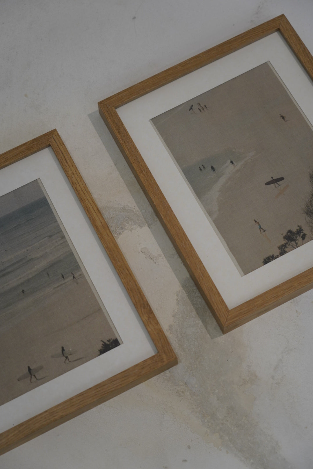 Revelado en marco de madera