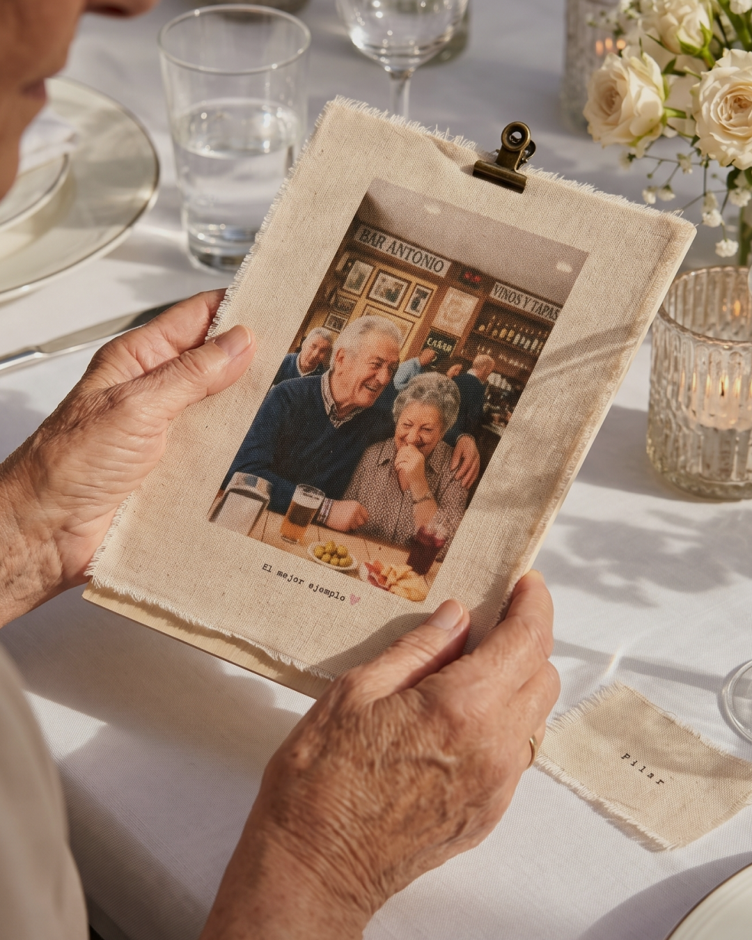 Pack de boda personalizado para abuelos